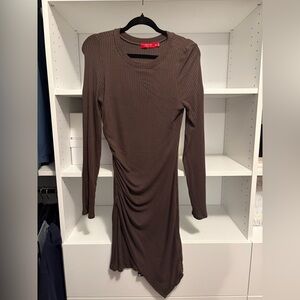 Philanthropy Brown Ribbed Dress